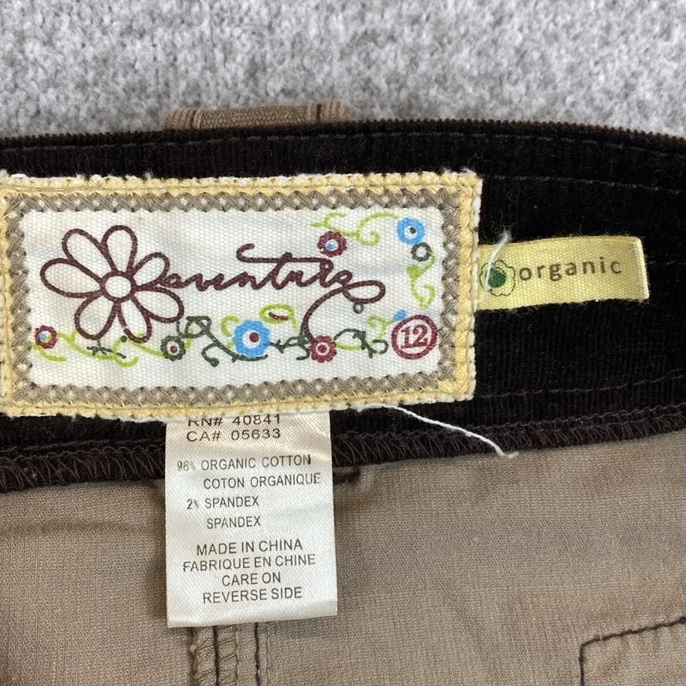 Aventura corduroy pencil skirt size 12 organic cotton gorpcore y2k sustainable